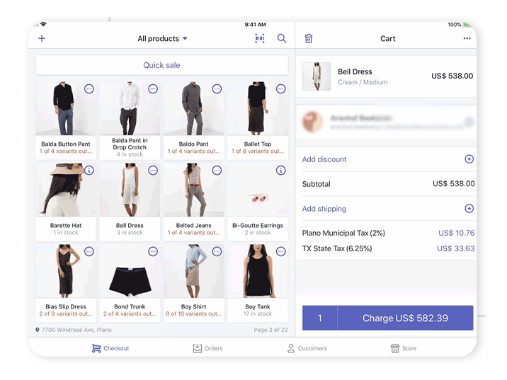 Shopify POS (Point-of-Sale) Integration