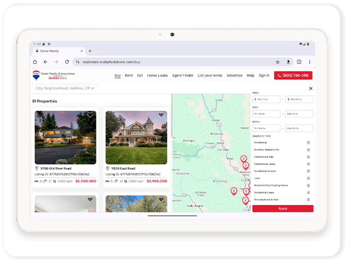 Advanced Property Search & Filtering Tools