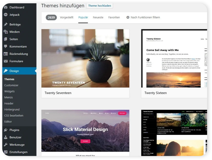 WordPress Web Design and SEO